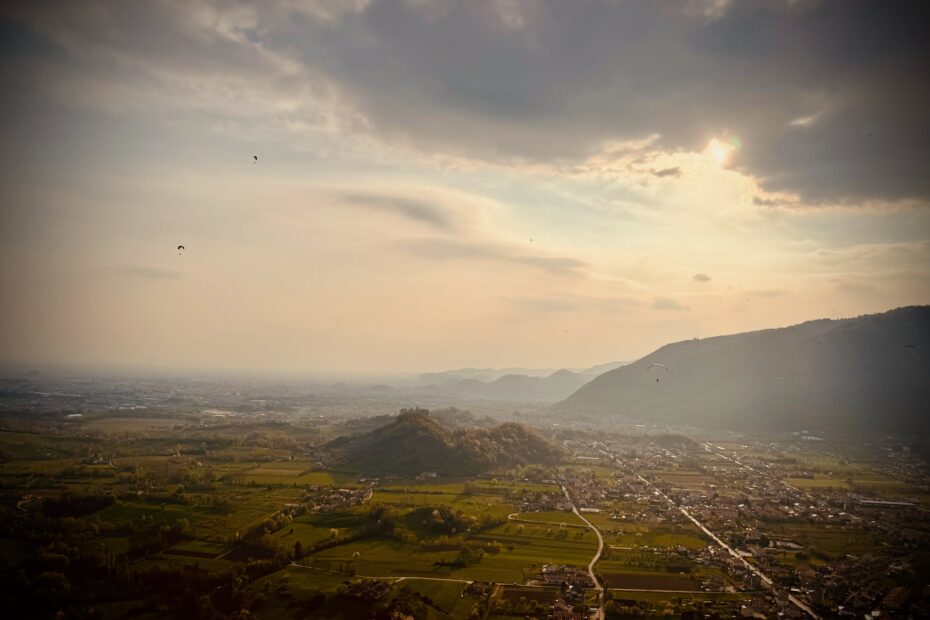 Bassano Gleitschirmfliegen